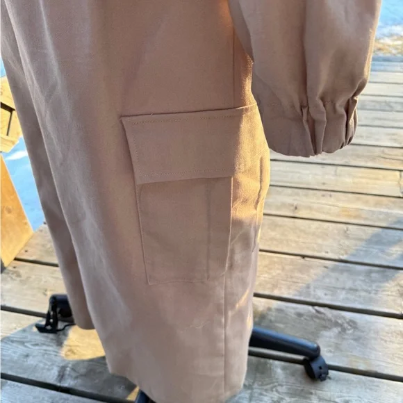 MELLODAY Beige Button-Up Ensemble - Picture 7 of 16